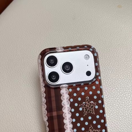 S75937 レオパードスターiPhoneケース