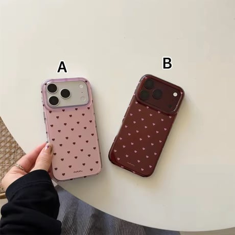 S75986 ミニハートドットiPhoneケース