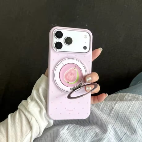 K23194 フルーツリングスタンド付き iPhoneケース