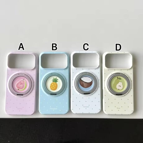 K23194 フルーツリングスタンド付き iPhoneケース