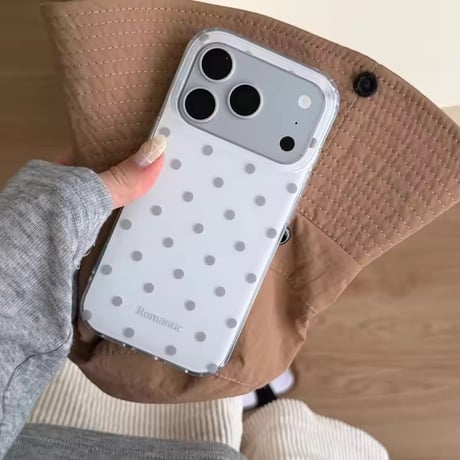 【即納商品】S75606 ロマンティックドット iPhoneケース