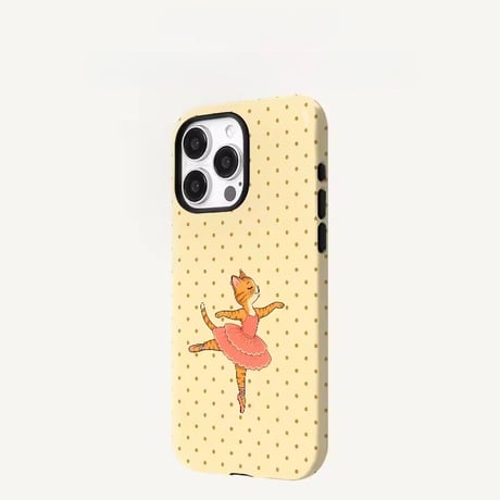 S75903 バレリーナキャットiPhoneケース