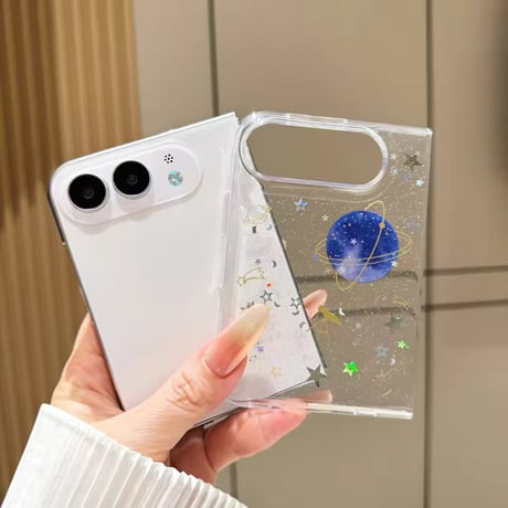 L62528 きらめきプラネットiPhoneDuoケース
