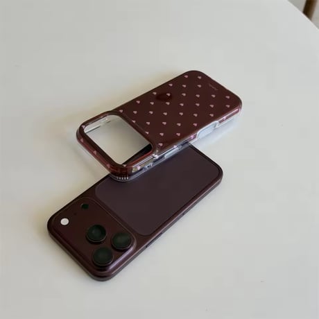 S75986 ミニハートドットiPhoneケース