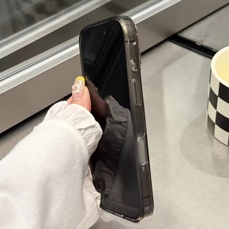 K23316 ドット柄MagSafe回転リングスタンドiPhoneケース