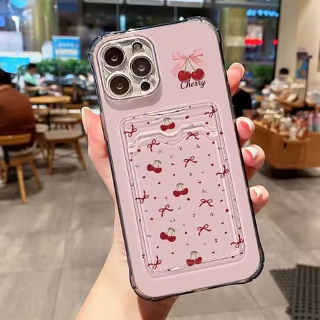 【即納商品】K23234 カードポケット付き iPhoneケース
