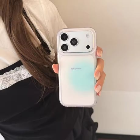L62486 ニュアンスクリアカラー iPhoneケース