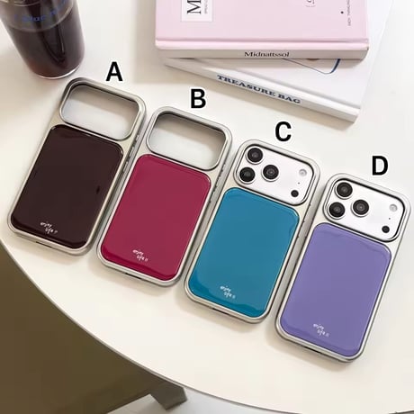 S75973 カラーパネルフレームiPhoneケース