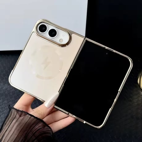 S75975 メタリックフレームMagSafe対応iPhoneDuoケース