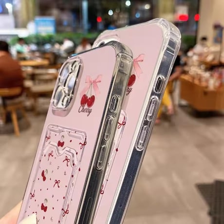 【即納商品】K23234 カードポケット付き iPhoneケース
