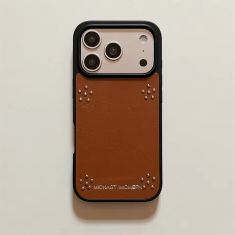S76007 ヴィンテージスタッズiPhoneケース