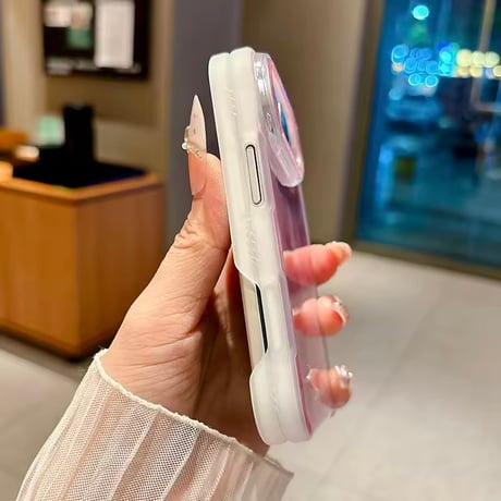 S75887 きらめきシェルiPhoneDuoケース