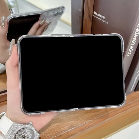 L62540 クリスタルウェーブクリアiPhoneDuoケース