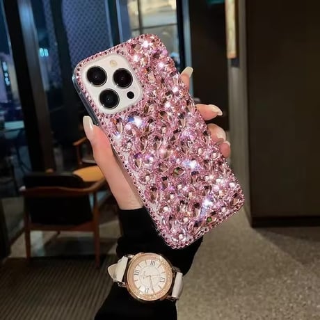 S76000 ラグジュアリービジューiPhoneケース