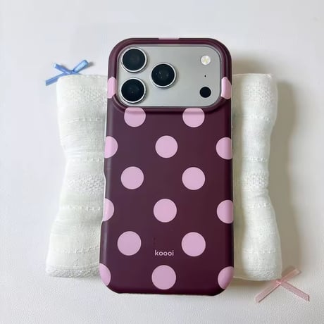 S75991 レトロドットiPhoneケース