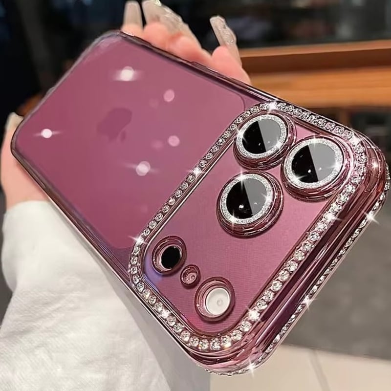 makeさん専用 L61376 Sparkle Frame Clear Case （スパークルフレームクリアケー