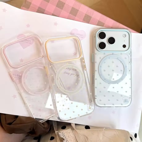 L62498 スタークリア MagSafeiPhoneケース