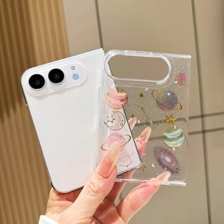 L62528 きらめきプラネットiPhoneDuoケース