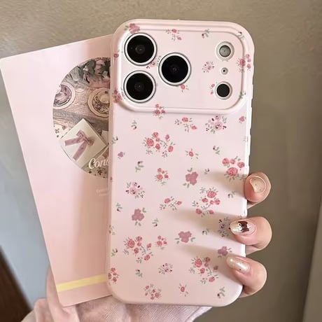 S75908 プチローズガーデンiPhoneケース