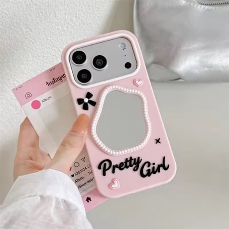 S75950 プリティガールミラーiPhoneケース