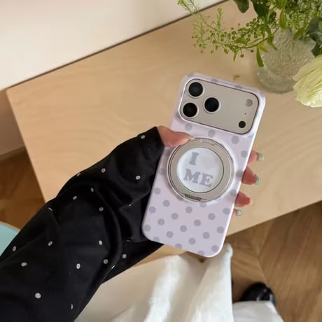 K23227 ドットリングスタンド iPhoneケース