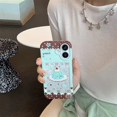 L62493 レトロプリンデザイン iPhoneケース
