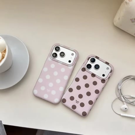 S75978 レトロドットiPhoneケース
