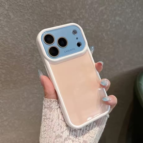 S75829 パステルバイカラー iPhoneケース