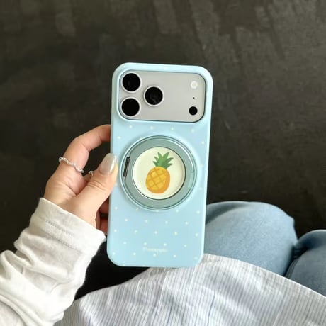 K23194 フルーツリングスタンド付き iPhoneケース