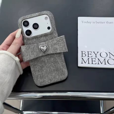 【即納商品】K23097 リボンスタンドiPhoneケース