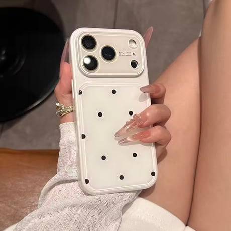 S75952 パステルドットiPhoneケース