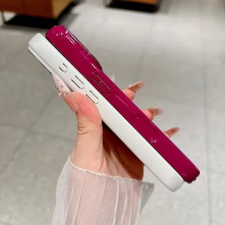 S75886 カラフルツヤカラーiPhoneケース