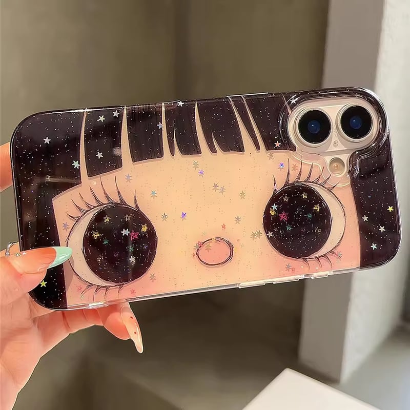 S74963 ドリーミーアイズ iPhoneケース | nanomita