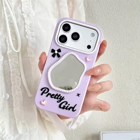 S75950 プリティガールミラーiPhoneケース