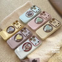 K23209 ハートリングスタンド付き MagSafe対応 iPhoneケース