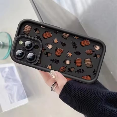 S75866 オータムモチーフ iPhoneケース