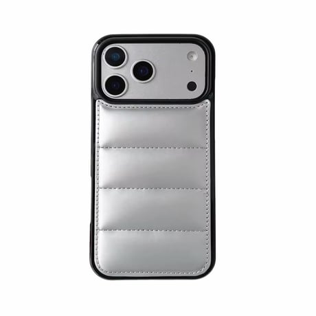 S75996 ダウン風キルティングiPhoneケース