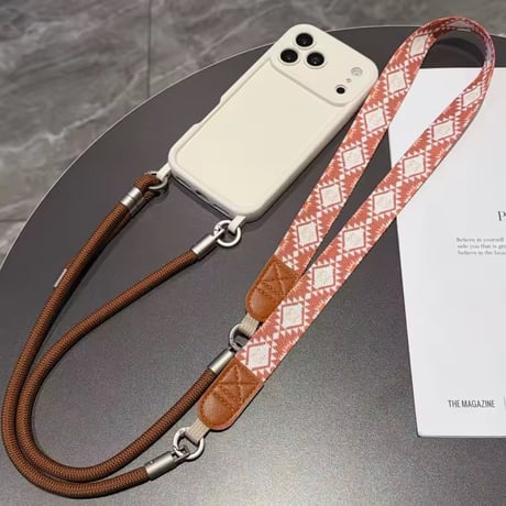 K23329 エスニックストラップiPhoneケース