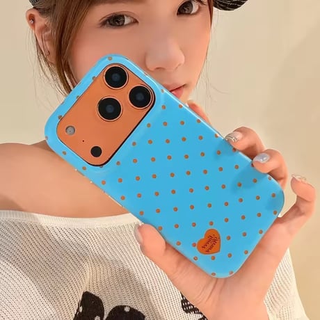 S75734 スイートドットハート iPhoneケース