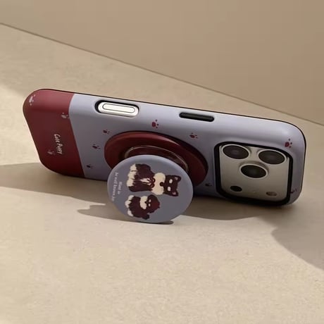 K23215 キュートパピー MagSafeソケット付き iPhoneケース