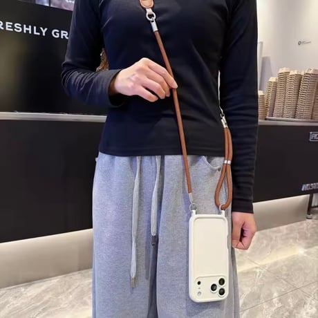 K23329 エスニックストラップiPhoneケース