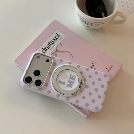 K23227 ドットリングスタンド iPhoneケース