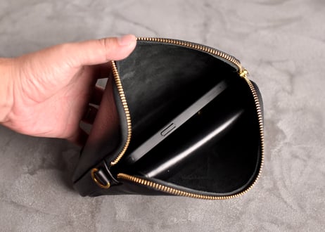 MASON メイソン ポーチ L size ITALIAN-SHRINK