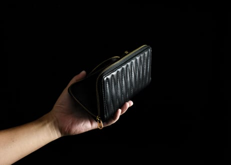 COSTELLO コステロ R-zip long wallet L-Quilt type1 *受注生産
