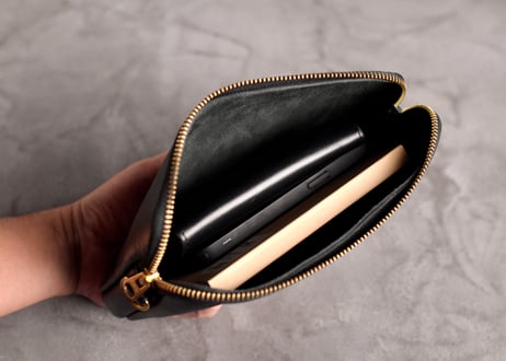 MASON メイソン ポーチ L size ITALIAN-SHRINK