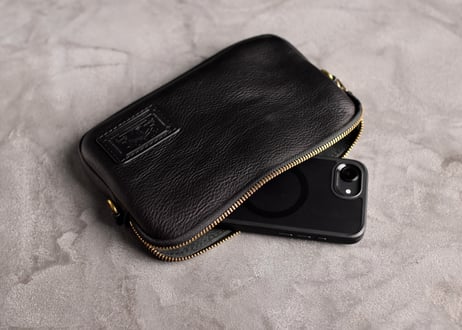 MASON メイソン ポーチ L size ITALIAN-SHRINK