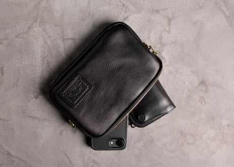 MASON メイソン ポーチ L size ITALIAN-SHRINK