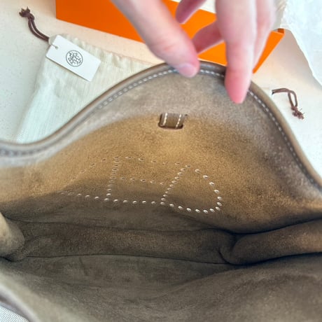 エルメス エブリン3 29/PM エトゥープ トリヨンクレマンス シルバー金具 HERMES Evelyne3 【中古品】