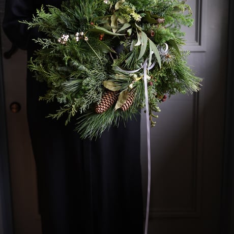 2026 冬のクリスマスリース　S.M.Lサイズ
