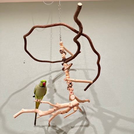 【Ｎ様専用】コトリのなる木カスタム【インコ 自然木 止まり木】